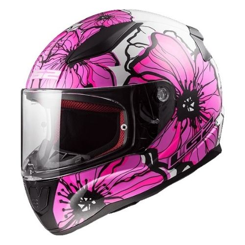 HELMET LS2 FF353 RAPID POPPIES PINK