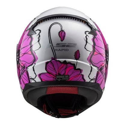 HELMET LS2 FF353 RAPID POPPIES PINK