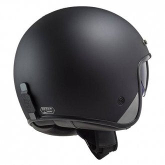 HELMET LS2 OF601 BOB HPFC SOLID BLACK MATT