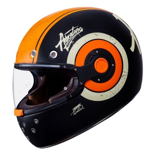 SMK RETRO ADVENTURE MATT HELMET (MA271)