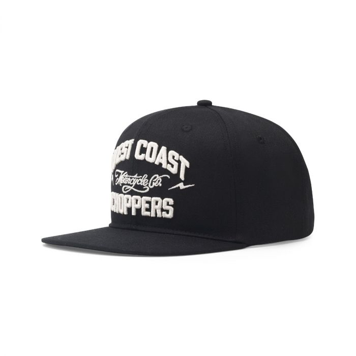 GORRA WEST COAST CHOPPER FLATBILL HAT - BLACK