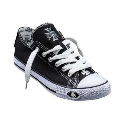 WCC LOW-TOP WARRIOR SHOES - BLACK 